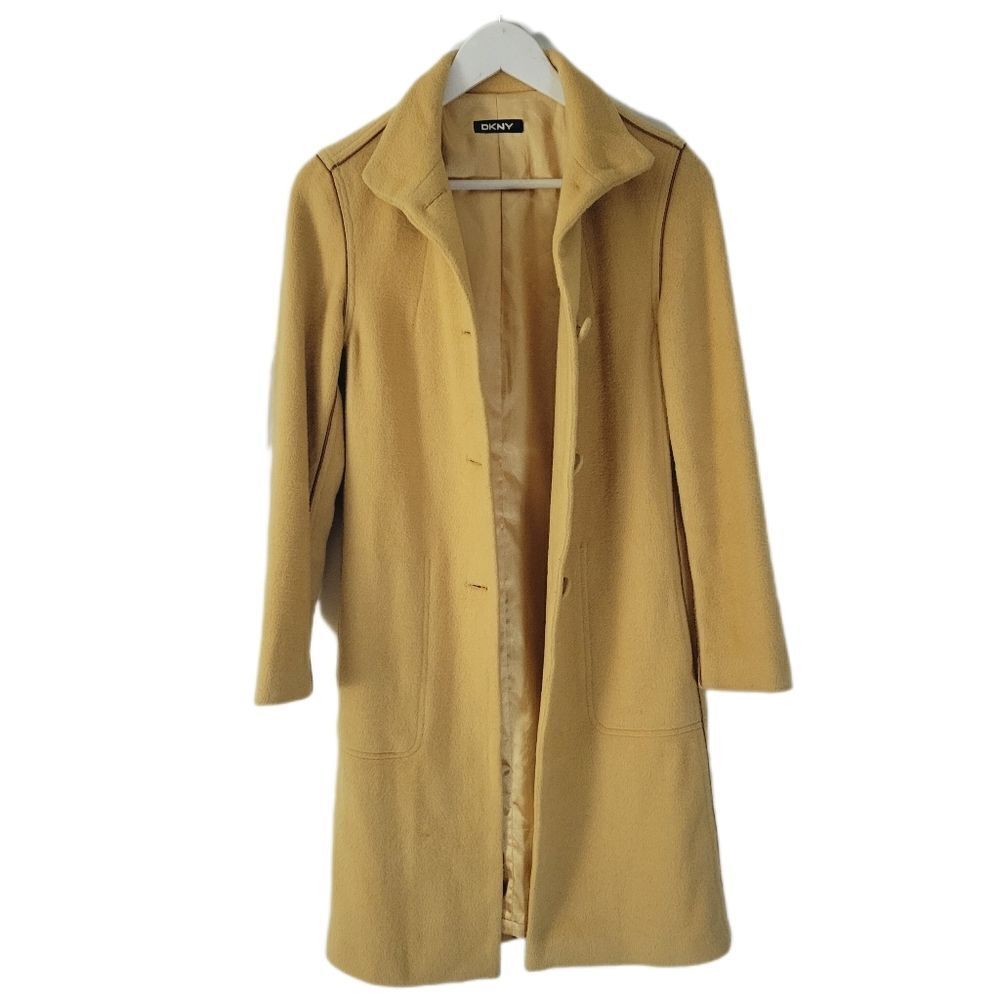 DKNY Camel Wool Coat (XS?)